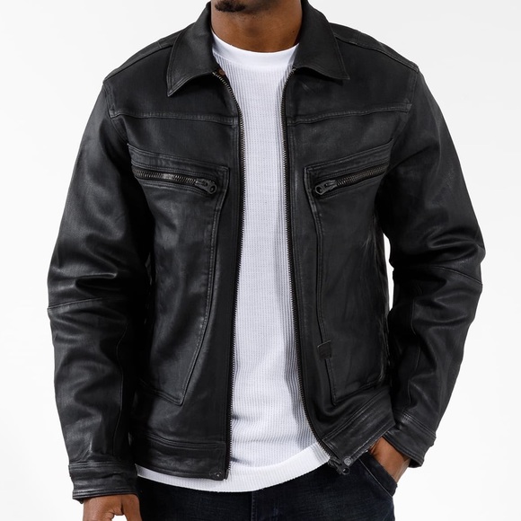 G-Star Raw Air-force Waxed Denim Jacket - Picture 7 of 12